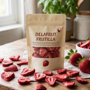 Frutilla liofilizada